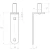 Belt hinge pin Ø14 mm for screwing – spindle for swing gates 001-508 (2)