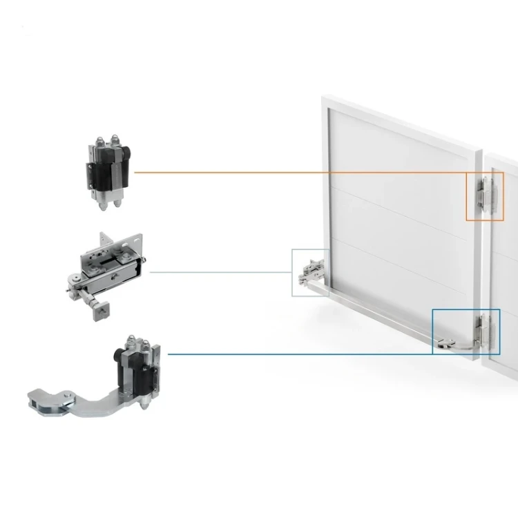 Comunello Albatros Piccolo – hinge system for folding gates up to 4 m / 100 kg 001-530 (9)