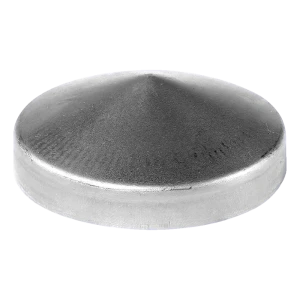 Postal – steel fencing cap for round post Ø 90 mm