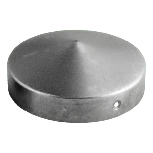 Round steel cap for fencing post Ø 48 mm (1.5")
