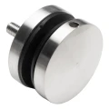 Point fixing for glass 8-17.52 mm fi 50/8/M8x45 AISI 304 flat system satin 000-477 (1)