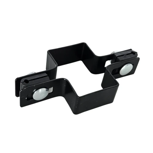Intermediate Fence Panel Clamp 40x60mm Black GPV-700-02 (1)