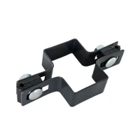 Intermediate fence panel clamp 60x40 anthracite graphite