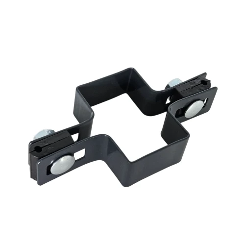 Intermediate fence panel clamp 60x40 anthracite graphite GPV-700-01 (1)