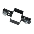 Intermediate fence panel clamp 60x40 anthracite graphite GPV-700-01 (2)