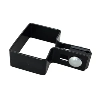 End clamp for fence panels 60x40 black