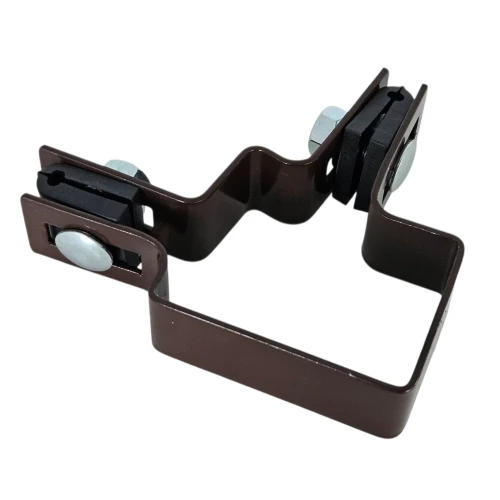 Corner bracket for fence panels 40x60mm brown GPV-700-10 (1)