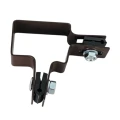 Corner bracket for fence panels 40x60mm brown GPV-700-10 (2)