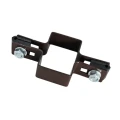 Intermediate fence panel clamp 40x60 brown GPV-700-05 (2)