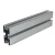 Aluminum profile 665cm 80x40 for hexagonal screw PV-01-22 (3)