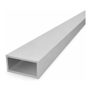 Rectangular aluminium tube 30×60×3 mm – closed profile EN AW-6060, L=2000 mm