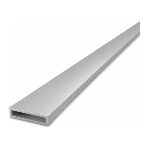 Rectangular aluminium tube 10×40×2 mm – closed profile L=2000 mm