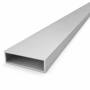 Rectangular aluminium tube 20×70×2 mm – closed profile EN AW-6060, L=2000 mm