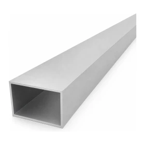 Rectangular aluminium tube 40×60×2 mm – closed profile EN AW-6060, length 2000 mm