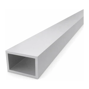 Rectangular aluminium tube 40×60×4 mm EN AW-6060 – length 2000 mm