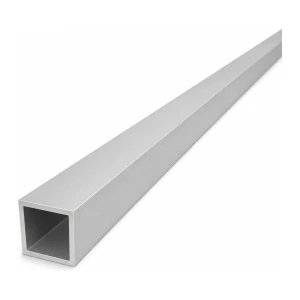 Square aluminium tube 25×25×2 mm – closed profile L=2000 mm EN AW-6060