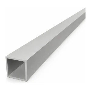 Square aluminium tube 30×30×2 mm – closed profile L=2000 mm EN AW-6060