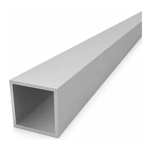 Square aluminium tube 50×50×3 mm EN AW-6060 – length 2000 mm