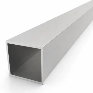 Square aluminium tube 60×60×3 mm – closed profile L=2000 mm EN AW-6060