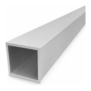 Square aluminium tube 60×60×4 mm closed profile L=2000 mm