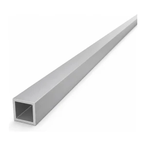 Square aluminium tube 20×20×2 mm – closed profile L=2000 mm