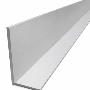 Unequal Aluminium Angle 100×50×5 mm – L-Profile, Length 2000 mm