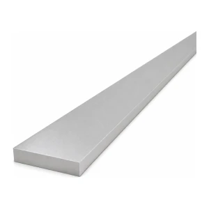 Aluminium flat bar 50×10 mm EN AW-6060, length 2000 mm