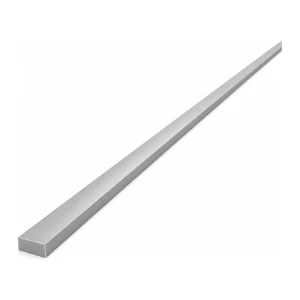 Aluminium flat bar EN AW-6060 T64 – 10×5 mm, length 2000 mm
