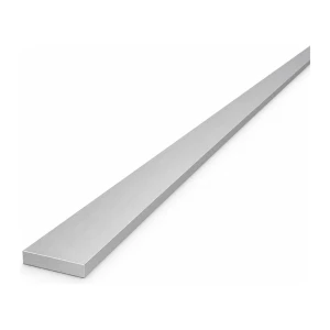 Aluminium flat bar 25×5 mm EN AW-6060 T64, length 2000 mm