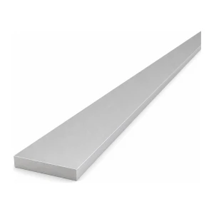 Aluminium Flat Bar EN AW-6060 T64, 40×8 mm, Length 2000 mm
