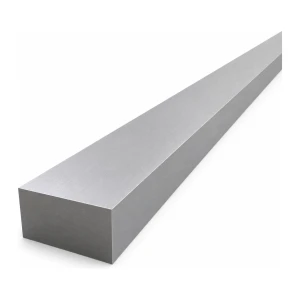 Aluminium flat bar EN AW-6060 T64, 50×25 mm, length 2000 mm