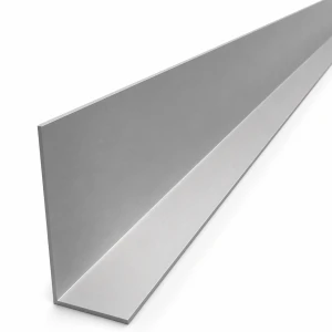 Unequal Aluminium Angle 80×40×2 mm – L-Profile, Length 2000 mm