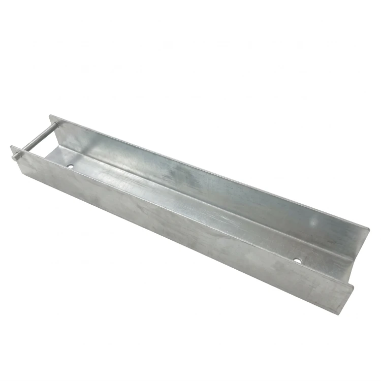C-channel connector mounting bracket for kerb 300x50 galvanised GPV-700-54 (2)
