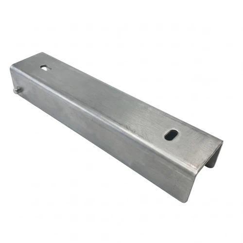 C-channel connector bracket for foundation wall 250x50 galvanised GPV-700-39 (1)