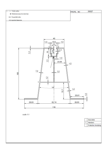 Aluminium Trapezoidal Bracket H100 L330 with 2 mm EPDM Gasket for PV Mounting 001-778 (2)