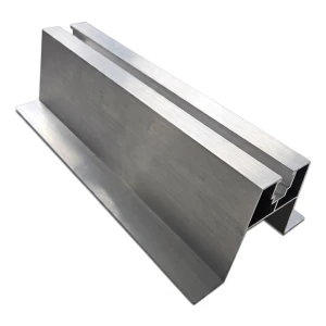 Angled Trapezoidal Mounting Block with EPDM Seal H63 L330 – Aluminium PV Roof Adapter