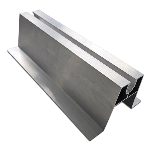 Angled Trapezoidal Mounting Block with EPDM Seal H63 L330 – Aluminium PV Roof Adapter 001-776 (1)