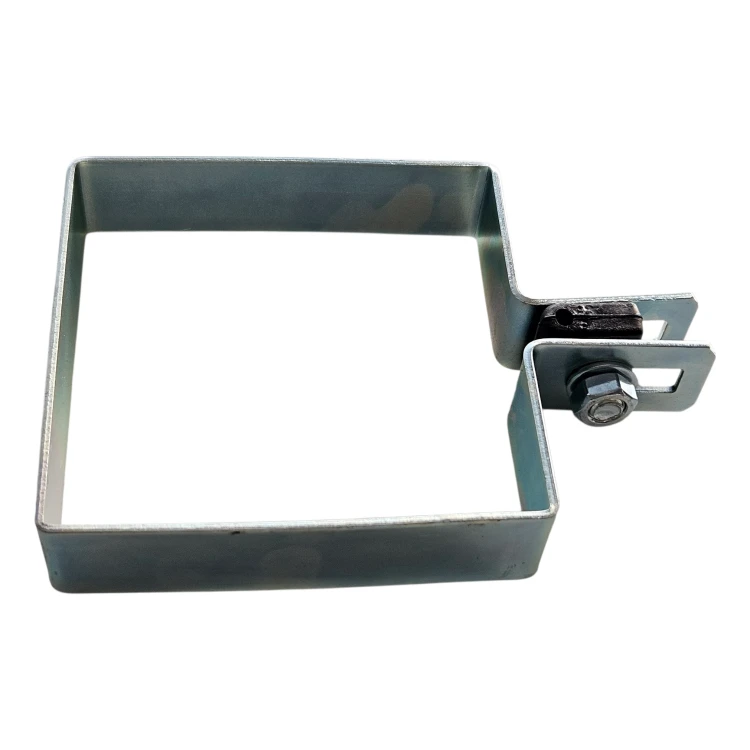 End clamp for fence panels 100x100 mm galvanised 000-781 (3)
