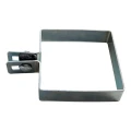 End clamp for fence panels 100x100 mm galvanised 000-781 (4)