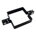 Intermediate fence panel clamp 100x100 mm black 000-778 (1)