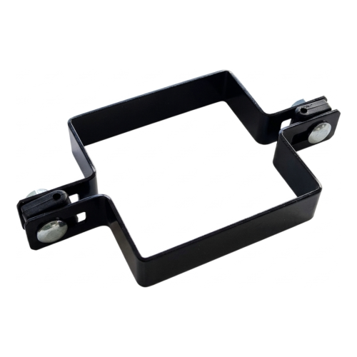Intermediate fence panel clamp 100x100 mm black 000-778 (1)