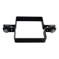Intermediate fence panel clamp 100x100 mm black 000-778 (2)