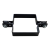 Intermediate fence panel clamp 100x100 mm black 000-778 (2)