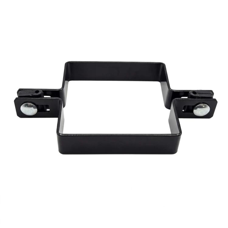 Intermediate fence panel clamp 100x100 mm black 000-778 (3)