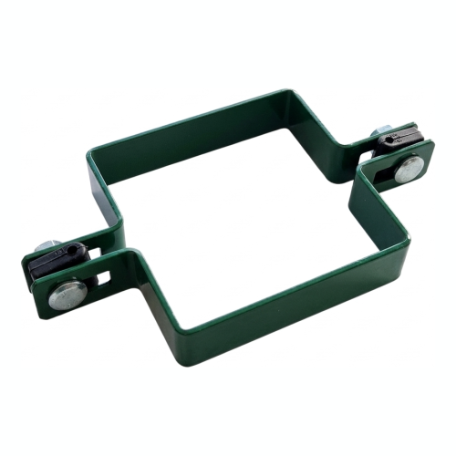 Intermediate clamp for fencing panels 100x100 mm green 000-779 (1)