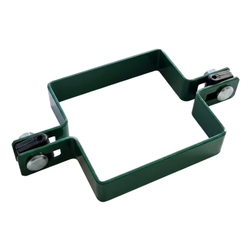 Intermediate clamp for fencing panels 100x100 mm green 000-779 (1)