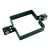 Intermediate clamp for fencing panels 100x100 mm green 000-779 (1)