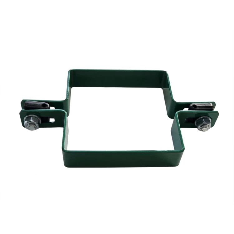 Intermediate clamp for fencing panels 100x100 mm green 000-779 (3)