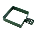 End clamp for fencing panels 100x100 mm green 000-783 (4)
