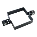 Intermediate fence panel clamp 100x100 mm graphite 000-780 (1)